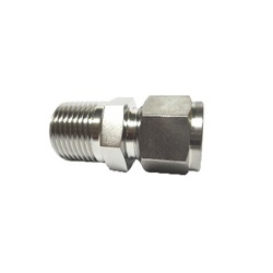 Double Ferrule Type Tube Fitting Male Connector MDCT (MDCT12M-R4SS) 