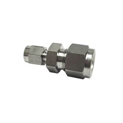 Double Ferrule Type Tube Fitting, Reducing Union, DUR 