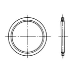 Vibration-Resistant Fitting, Compression Fitting for NE-Type Steel Pipes, Bonded Seal