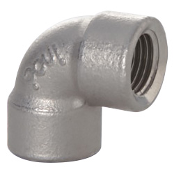 Stainless Steel Screw-in Pipe Fitting, 90° Elbow LL Type (304LL-15) 