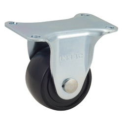 High Load Caster, FP-WK Type, Type with Nylon Wheel, Fixed Fitting (FP-75WK) 