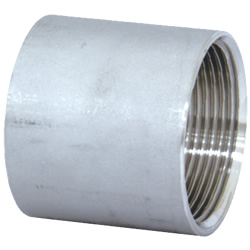 Stainless Steel Screw-in Pipe Fitting, Straight Socket (SUS-S-RP-1/2) 