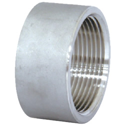 Stainless Steel Screw-in Pipe Fitting, Tapered Half Socket (SUS-HS-RC-3/8) 