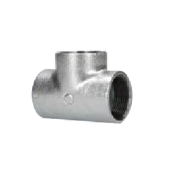Screw-In Malleable Cast Iron Pipe Fitting, Tee (T-W-3/4) 
