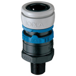 Doppler ES Series (for AIR) Sockets (Silicon-Free) Male Threaded Type (TS-3NRS) 