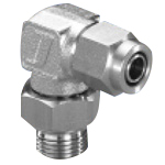 Junron Stainless Fitting US2 Series Elbow for Flexible Tubes (L-0850-02-US2) 