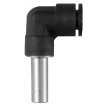 Junron One-Touch Fitting M Series (for General Piping) Elbow Plug (PLCM-10-PM) 