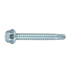 Self-drilling Hex Drilling Screw with Flanged Hex Head (HXNSF-STU-D6-35) 
