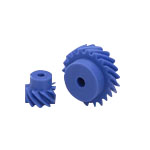 Plastic helical gear (PN2.5-15L) 