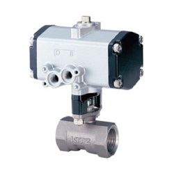 Stainless Steel Ball Valve With 10K Pneumatic Actuator (C-UTNE-32A) 