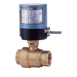 Ball Valve With Brass 10K Electric Actuator 