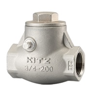 Stainless Steel General-Purpose 10K Swing Check (SCS13A) Screw-in Valve (UO-15A) 