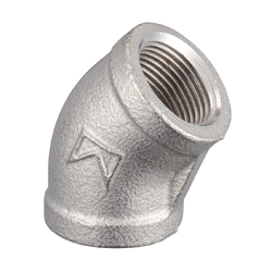 Stainless Steel Screw-in Fitting, 45° Elbow