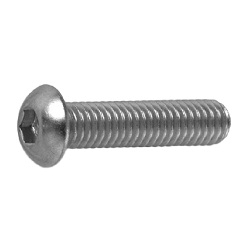 Steel Button Bolt With Hex Socket Head (Button Cap Screw) [Kakumaru] (SSS Standard)