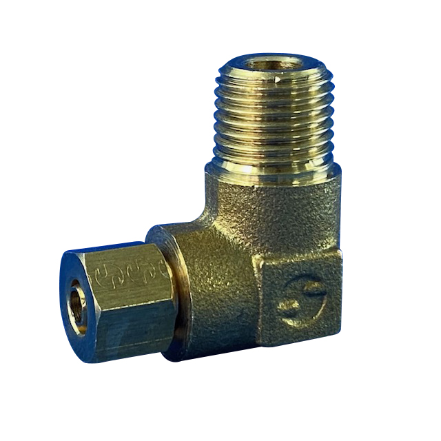 Tube Fitting, Male Thread Elbow Connector