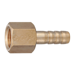 Fragola 491956-BL Size Adapter Fitting -6 x 5/8-18 Male, 3/8 Tube I.F. 