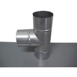 Stainless Steel Duct Fittings, Pipe T (SU-U-T-325-250) 
