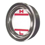 Round Oil Gauge for General Use, Drive-In (Press-Fit) Type KD・KDM Type 