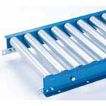 Steel roller conveyor S-4214P Series (S-4214P-1500L-305W-75P-G) 