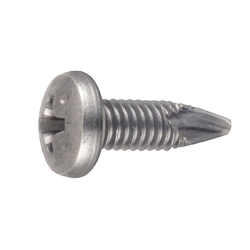 MRX Burrlister, Cross-Head Self-Drilling Screw, Pan Head (For Aluminum Thin Plates)