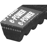 e-POWER Belt, Raw Edge Cogged AX Type (AX-45) 