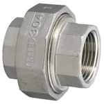 Stainless Steel Screw-In Pipe Fitting, Union [U] (SCS13A-U-1B) 