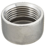 Stainless Steel Screw-in Pipe Fitting, Cap "C" (SCS13A-C-1B) 