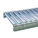 Roller Single Unit FMS57R With Shaft for Medium Loads, Roller Conveyor (RO-FMS57R-S1-350) 