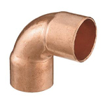 Copper Pipe Fitting for Hot Water and Refrigerants, Copper Pipe Elbow (90°) (MK148-28.58) 
