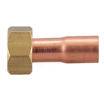 Copper Tube Fitting, Copper Tube Fitting for Hot Water Supply, Copper Tube Socket Adapter (M150A-3/4X15.88) 