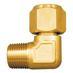 Copper Tube Fittings, Fittings for Flared Type Copper Tube (Refrigerant Compatible), Flared One-Side Threaded Elbow (M148FKGD-19.05X3/4) 
