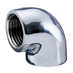 Auxiliary Material for Piping, Fitting, and Plumbing, Fitting for Water Supply Piping, Plated Fittings - Elbow 