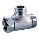 Auxiliary Material for Piping, Fitting, and Plumbing, Plated Fittings - One Side Nut Tees M149GMS