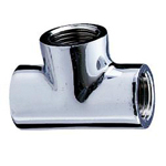 Auxiliary Material for Piping, Fitting, and Plumbing, Fitting for Water Supply Piping, Plated Fittings - Tees (M149M-25X13) 