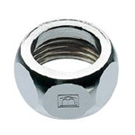 Faucet and related products flexible tube cap nut