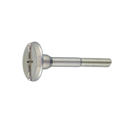 Metal Fitting Connection Bolt (F Type) JB-F, Cross-Head/Straight-Slot (+-) (CMBBFT-ST3W-M3-26) 