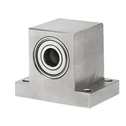 Bearings with Housings - Low Dust Raise Greased, T-Shaped, Double Bearings