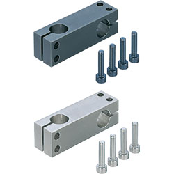 Strut Clamps - Equal Dia., Perpendicular Configuration, Hole Pitch Selectable