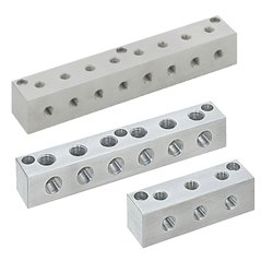 Block terminal for air -L-shaped hole type-