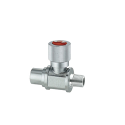 Compact Ball Valves/Brass/Knurled/PT Male/PF Female (BBPTS21F) 