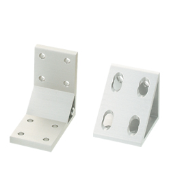 Thick Brackets/ Triangle Brackets - For 2 Slots - For 6 Series (Slot Width 8mm) Aluminum Frames (HBLTDW6-SEU) 