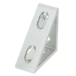 Triangle Brackets - For 1 Slot - For 6 Series (Slot Width 8mm) Aluminum Frames
