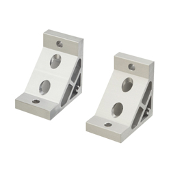 8-45 Series (Groove Width 10 mm) - For 1-Row Groove - Extruded Extra Thick Bracket for 60 Square (HBLUW8-60) 