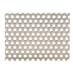 Perforated Metal Sheets - 60° Staggered Round Holes