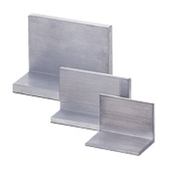 L-Shaped Aluminum Angles - No Radius, Dimension Configurable