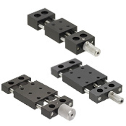 [Simplified Adjustments] X-Axis, Feed Screw - Standard/Large Handle, M6 Mounting Holes