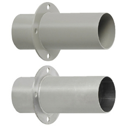 Aluminum Duct Hose Items/Panel Mounting Flanges (HOBU75) 