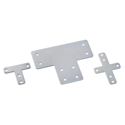 Sheet Metal Bracket For 8-45 Series (Slot Width 10mm) Aluminum Frames - T-Shaped/Cross-Shaped (HPTPS8-SET) 