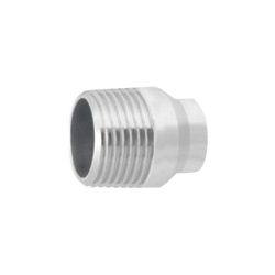 Sanitary Piping Conversion Fitting, Male Thread Type, SUS316L (SNWZFA1.5S-8) 