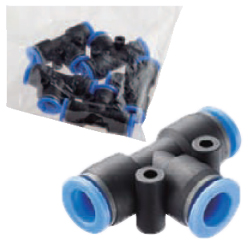 One-Touch Couplings - T Union Tees (PACK-EPFTU10) 